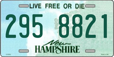 NH license plate 2958821