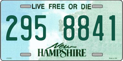 NH license plate 2958841