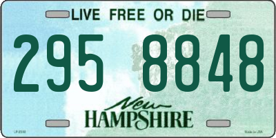 NH license plate 2958848