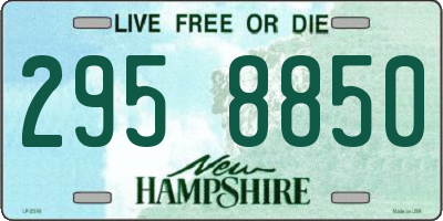 NH license plate 2958850