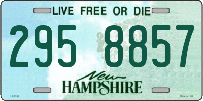 NH license plate 2958857