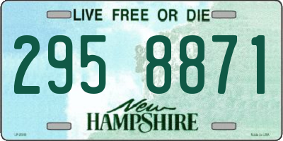 NH license plate 2958871