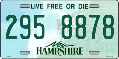 NH license plate 2958878