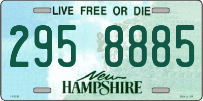 NH license plate 2958885