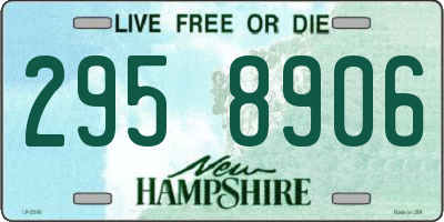 NH license plate 2958906