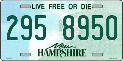 NH license plate 2958950