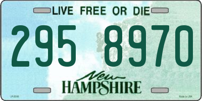 NH license plate 2958970
