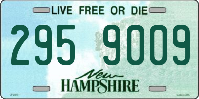 NH license plate 2959009