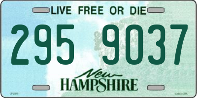 NH license plate 2959037