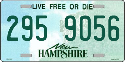 NH license plate 2959056