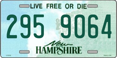NH license plate 2959064