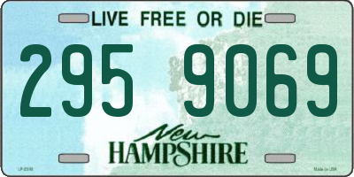 NH license plate 2959069