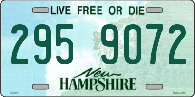 NH license plate 2959072