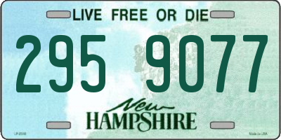 NH license plate 2959077