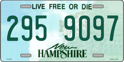 NH license plate 2959097