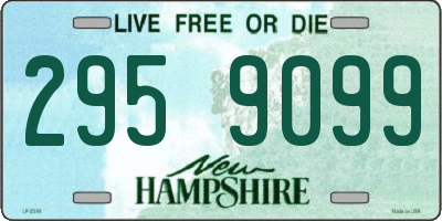 NH license plate 2959099