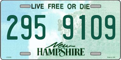 NH license plate 2959109