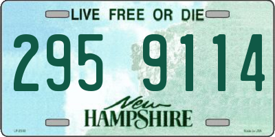 NH license plate 2959114