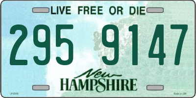 NH license plate 2959147