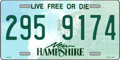 NH license plate 2959174