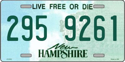 NH license plate 2959261