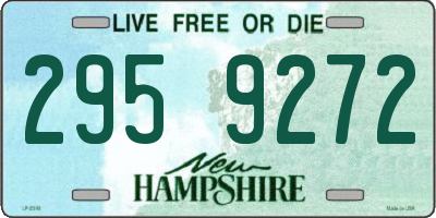 NH license plate 2959272