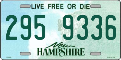 NH license plate 2959336