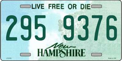 NH license plate 2959376