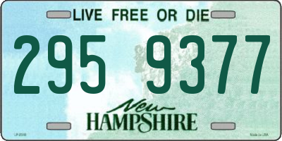 NH license plate 2959377