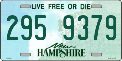 NH license plate 2959379