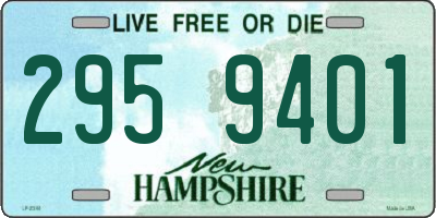 NH license plate 2959401