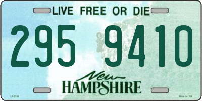 NH license plate 2959410