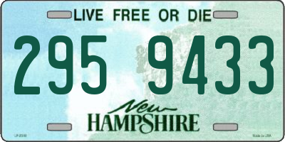NH license plate 2959433