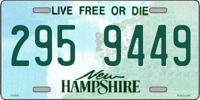 NH license plate 2959449