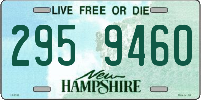 NH license plate 2959460