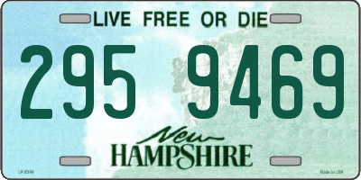 NH license plate 2959469