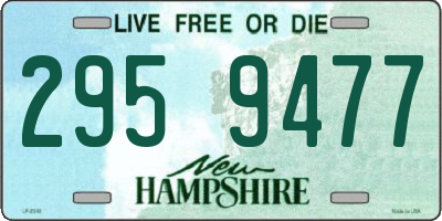 NH license plate 2959477