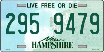 NH license plate 2959479