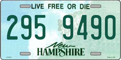 NH license plate 2959490