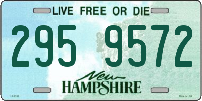 NH license plate 2959572