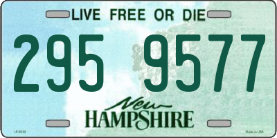 NH license plate 2959577