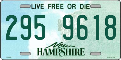 NH license plate 2959618