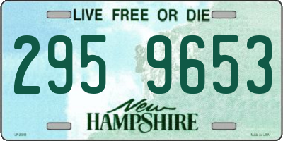 NH license plate 2959653
