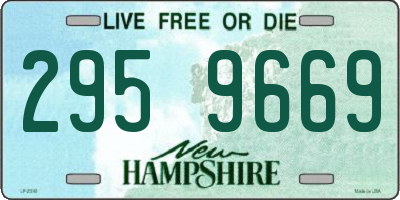 NH license plate 2959669