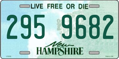 NH license plate 2959682