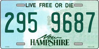 NH license plate 2959687