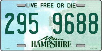 NH license plate 2959688