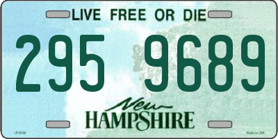 NH license plate 2959689