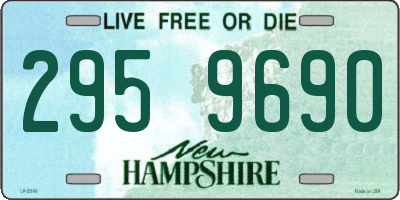 NH license plate 2959690