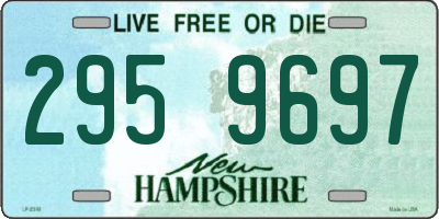 NH license plate 2959697